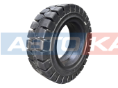Шина суперэластик 28х9-15 Black Quick ECORUN Solid ATLAPEX
