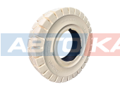 Шина суперэластик 7.00-12 ECORUN Solid white ATLAPEX