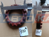 Гайка корончатая редуктора LG50F.04314A/36403100049