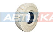 Шина суперэластик 5.00-8  ECORUN Solid white ATLAPEX