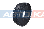 Шина суперэластик 6.00-9 Black ECORUN Solid ATLAPEX