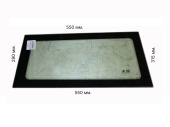 Стекло двери левой нижнее LG8032.12II-006/60900002769