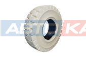 Шина цельнолитая (суперэластик) 6.50-10 White ECORUN Solid ATLAPEX