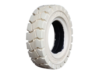 Шина цельнолитая (суперэластик) 15×4½-8 White Contirun Solid ATLAPEX