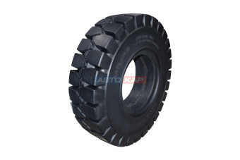 Шина суперэластик 6.00-9 4 Black ECORUN Solid ATLAPEX уменьш.