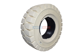 Шина суперэластик 18-7-8 ECORUN Solid white ATLAPEX уменьш.