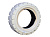 Шина цельнолитая (суперэластик) 140/55-9 White ECORUN Solid ATLAPEX
